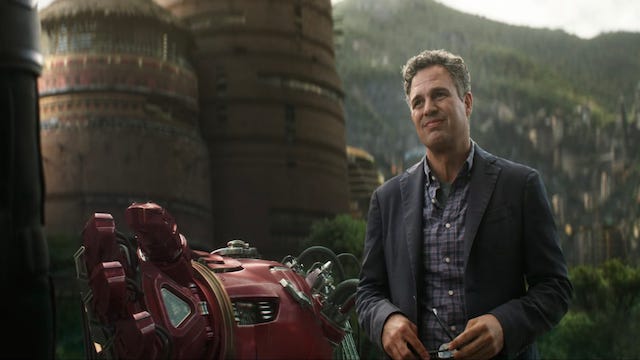 馬克·魯法洛（Mark Ruffalo）考慮了其他綠巨人的想法說Feige