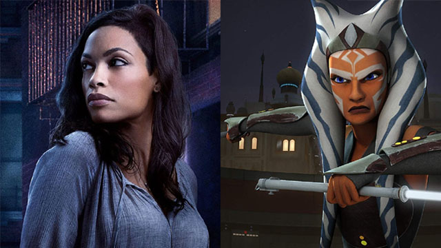 羅薩里奧·道森（Rosario Dawson）將在曼達洛（Mandalorian）第2季中扮演Ahsoka Tano