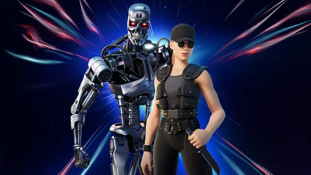 莎拉·康納（Sarah Connor）和終結者（Terminator）加入了最新的富特尼特（Fortnite）