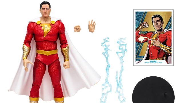 McFarlane Toys最近的DC戲弄包括電影Shazam，蝙蝠家庭